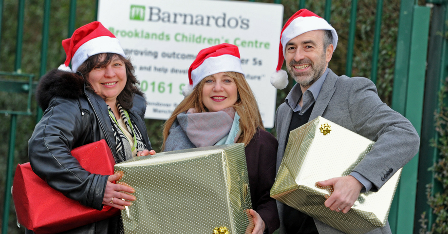 Murray Patt accountant makes special delivery to Barnardos