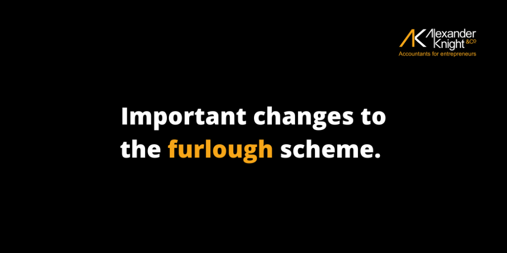 Changes to the furlough scheme for employers