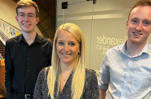 Alexander Knight & Co accountants appoint three new recruits to join its growing team