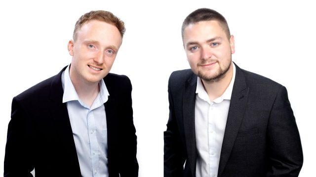 Alastair Tough and Jack Crowther of Alexander Knight & Co accountants in Hale