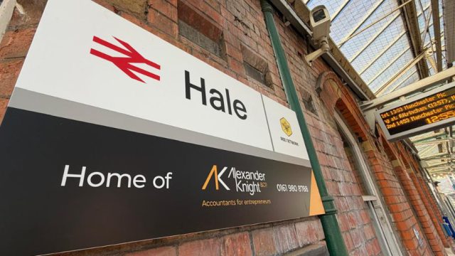 Hale station is sponsored by accountants Alexander Knight & Co