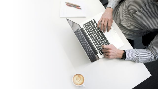 services-laptop-desk-top-view